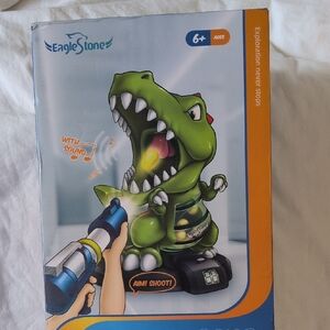Green Dinosaur Shooting Toy